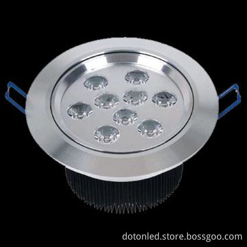 LED Downlight with Reliable Heat System, 100 to 240V AC Voltages and Dimmable Function